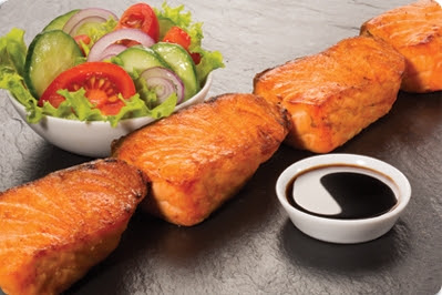 Salmon Kebab